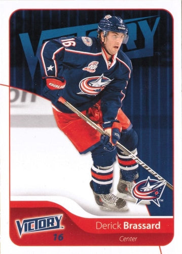 #57 Derick Brassard - Columbus Blue Jackets - 2011-12 Upper Deck Victory Hockey