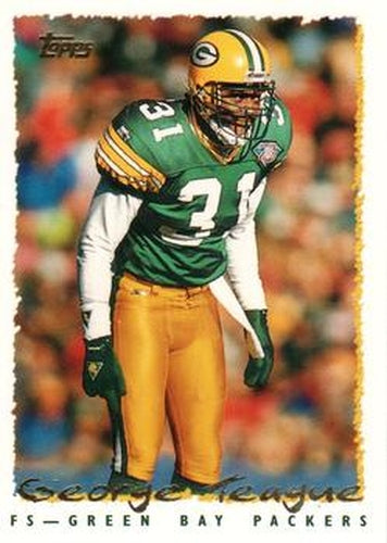 #57 George Teague - Green Bay Packers - 1995 Topps Football