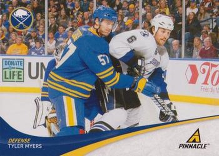 #57 Tyler Myers - Buffalo Sabres - 2011-12 Panini Pinnacle Hockey