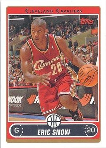 #57 Eric Snow - Cleveland Cavaliers - 2006-07 Topps Basketball