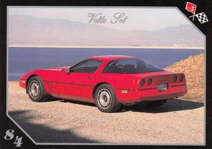 #57 1984 Corvette Sport Coupe - 1991 Collect-A-Card Vette Set