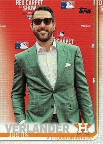 #57b Justin Verlander - Houston Astros - 2019 Topps Baseball