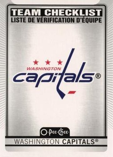#580 Washington Capitals - Washington Capitals - 2021-22 O-Pee-Chee Hockey