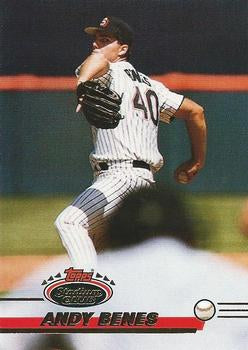 #581 Andy Benes - San Diego Padres - 1993 Stadium Club Baseball