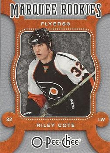 #581 Riley Cote - Philadelphia Flyers - 2007-08 O-Pee-Chee Hockey