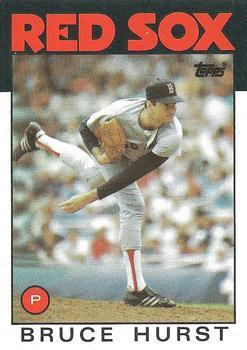 #581 Bruce Hurst - Boston Red Sox - 1986 Topps Baseball
