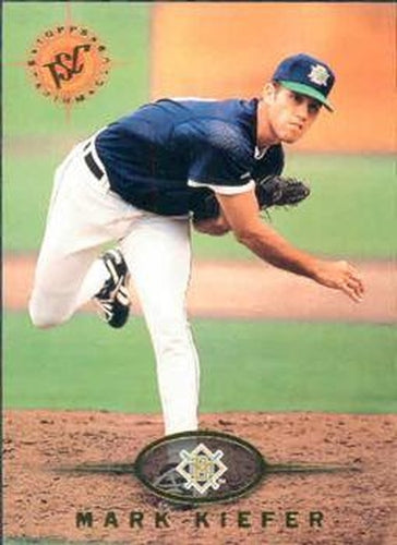 #581 Mark Kiefer - Milwaukee Brewers - 1995 Stadium Club Baseball
