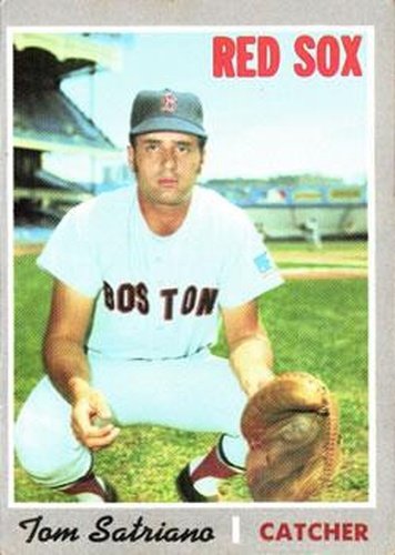 #581 Tom Satriano - Boston Red Sox - 1970 Topps Baseball