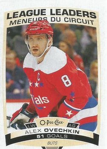 #582 Alex Ovechkin - Washington Capitals - 2019-20 O-Pee-Chee Hockey