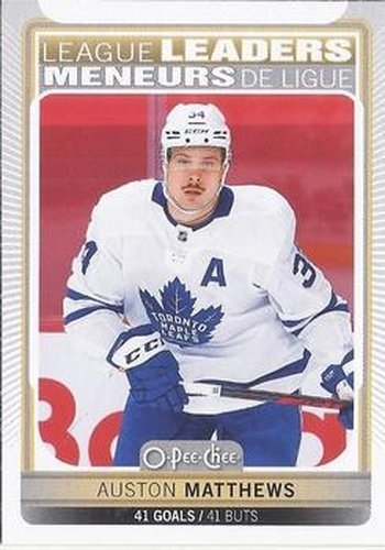 #582 Auston Matthews - Toronto Maple Leafs - 2021-22 O-Pee-Chee Hockey