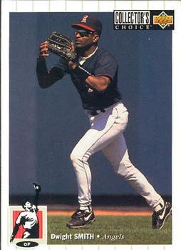 #582 Dwight Smith - California Angels - 1994 Collector's Choice Baseball