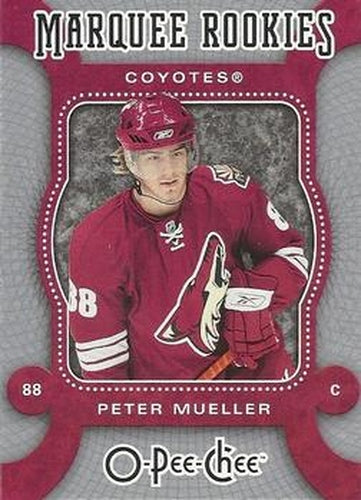 #583 Peter Mueller - Phoenix Coyotes - 2007-08 O-Pee-Chee Hockey