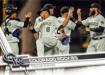 #583 Colorado Rockies - Colorado Rockies - 2017 Topps Baseball