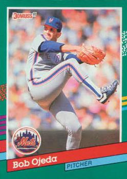 #584 Bob Ojeda - New York Mets - 1991 Donruss Baseball