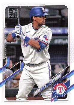 #584 Khris Davis - Texas Rangers - 2021 Topps Baseball