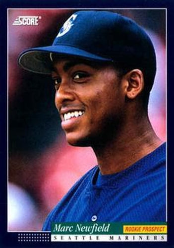 #584 Marc Newfield - Seattle Mariners -1994 Score Baseball