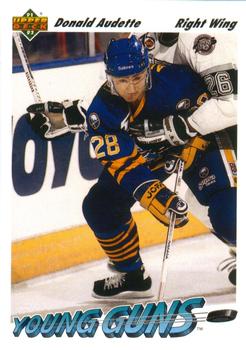 #585 Donald Audette - Buffalo Sabres - 1991-92 Upper Deck Hockey