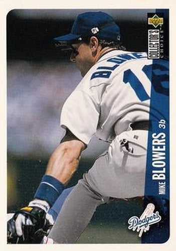 #586 Mike Blowers - Los Angeles Dodgers - 1996 Collector's Choice Baseball