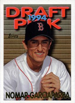 #587 Nomar Garciaparra - Boston Red Sox - 1995 Topps Baseball