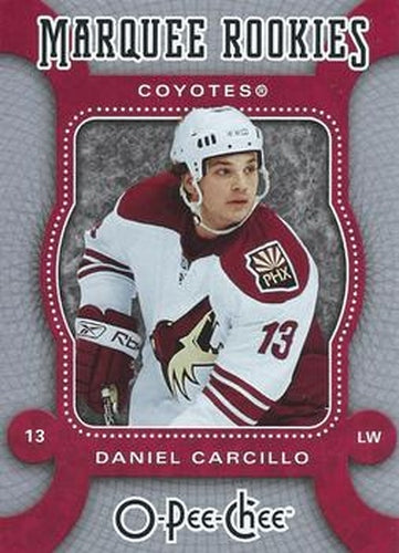 #587 Daniel Carcillo - Phoenix Coyotes - 2007-08 O-Pee-Chee Hockey