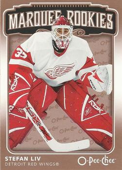 #588 Stefan Liv - Detroit Red Wings - 2006-07 O-Pee-Chee Hockey