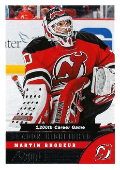 #588 Martin Brodeur - New Jersey Devils - 2013-14 Score Hockey