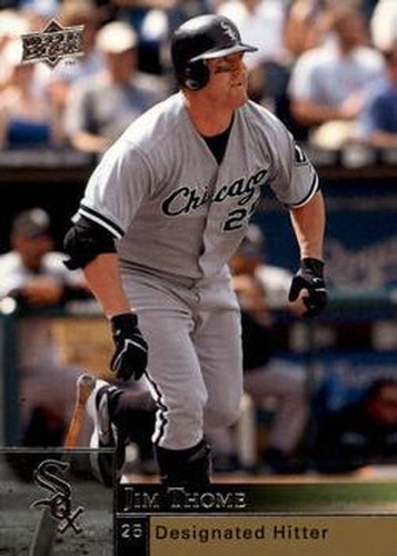 #588 Jim Thome - Chicago White Sox - 2009 Upper Deck Baseball