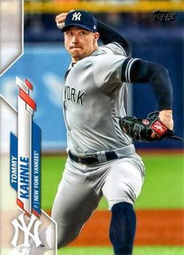 #588 Tommy Kahnle - New York Yankees - 2020 Topps Baseball