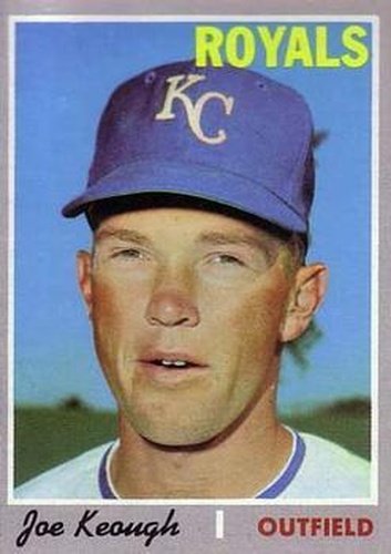 #589 Joe Keough - Kansas City Royals - 1970 Topps Baseball