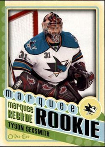 #589 Tyson Sexsmith - San Jose Sharks - 2012-13 O-Pee-Chee Hockey