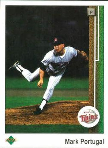 #358 Mark Portugal - Minnesota Twins - 1989 Upper Deck Baseball