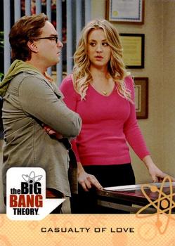 #58 Casualty of Love - 2016 Cryptozoic The Big Bang Theory Seasons 6 & 7