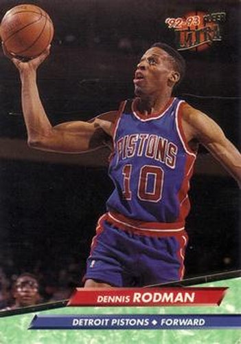 #58 Dennis Rodman - Detroit Pistons - 1992-93 Ultra Basketball