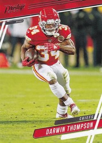#58 Darwin Thompson - Kansas City Chiefs - 2020 Panini Prestige Football