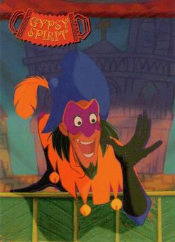 #58 Clopin, the colorful Gypsy puppet - 1996 Skybox Hunchback of Notre Dame