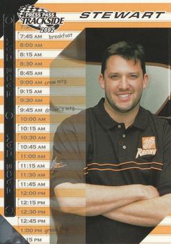 #58 Tony Stewart - Joe Gibbs Racing - 2002 Press Pass Trackside Racing