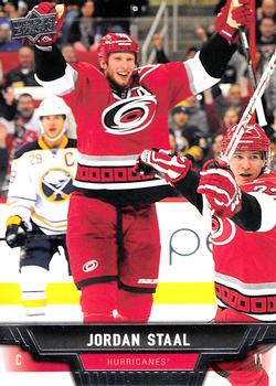 #58 Jordan Staal - Carolina Hurricanes - 2013-14 Upper Deck Hockey