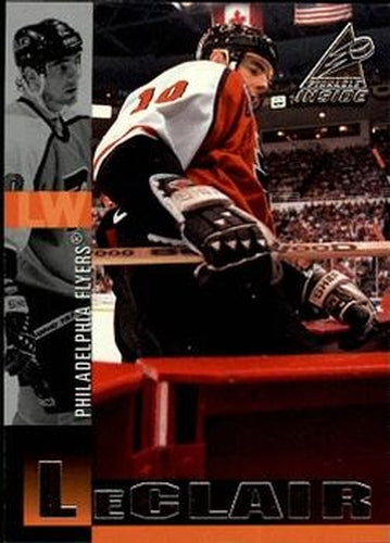 #58 John LeClair - Philadelphia Flyers - 1997-98 Pinnacle Inside Hockey
