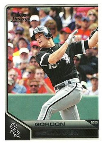 #58 Gordon Beckham - Chicago White Sox - 2011 Topps Lineage Baseball