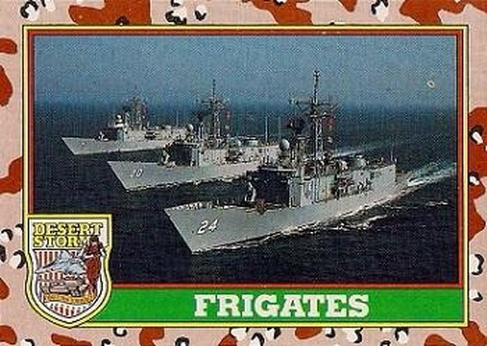#58 Destroyers - 1991 Topps Desert Storm