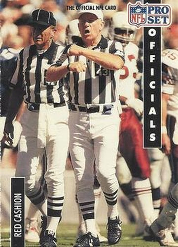 #358 Red Cashion - - 1991 Pro Set Football