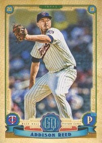 #58 Addison Reed - Minnesota Twins - 2019 Topps Gypsy Queen Baseball