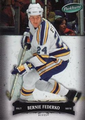 #58 Bernie Federko - St. Louis Blues - 2006-07 Parkhurst Hockey