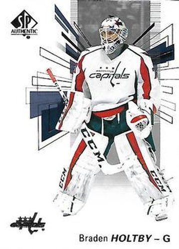 #58 Braden Holtby - Washington Capitals - 2016-17 SP Authentic Hockey