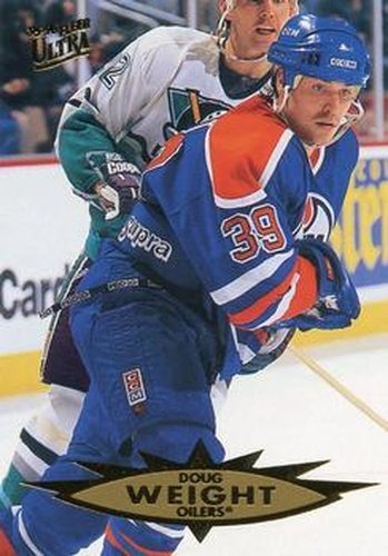 #58 Doug Weight - Edmonton Oilers - 1995-96 Ultra Hockey