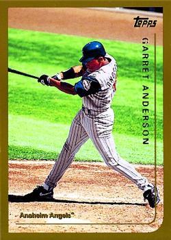 #58 Garret Anderson - Anaheim Angels - 1999 Topps Baseball