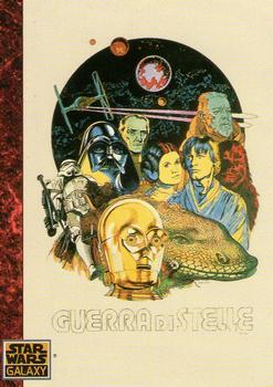#58 Italian Poster Art - 1993 Topps Star Wars Galaxy