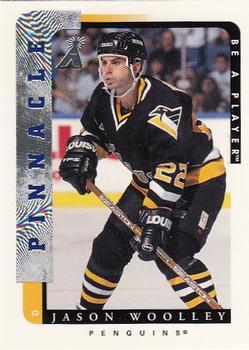 #58 Jason Woolley - Pittsburgh Penguins - 1996-97 Pinnacle Be a Player Hockey