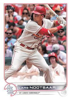 #58 Lars Nootbaar - St. Louis Cardinals - 2022 Topps Baseball