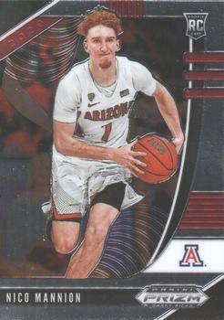 #58 Nico Mannion - Arizona Wildcats - 2020 Panini Prizm Draft Picks Collegiate Basketball